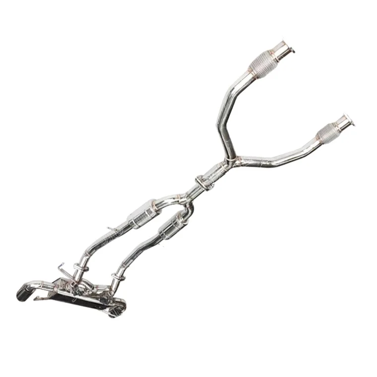 JTLD Exhaust Valve System 304 Stainless Steel Exhaust Catback for Nissan 370Z