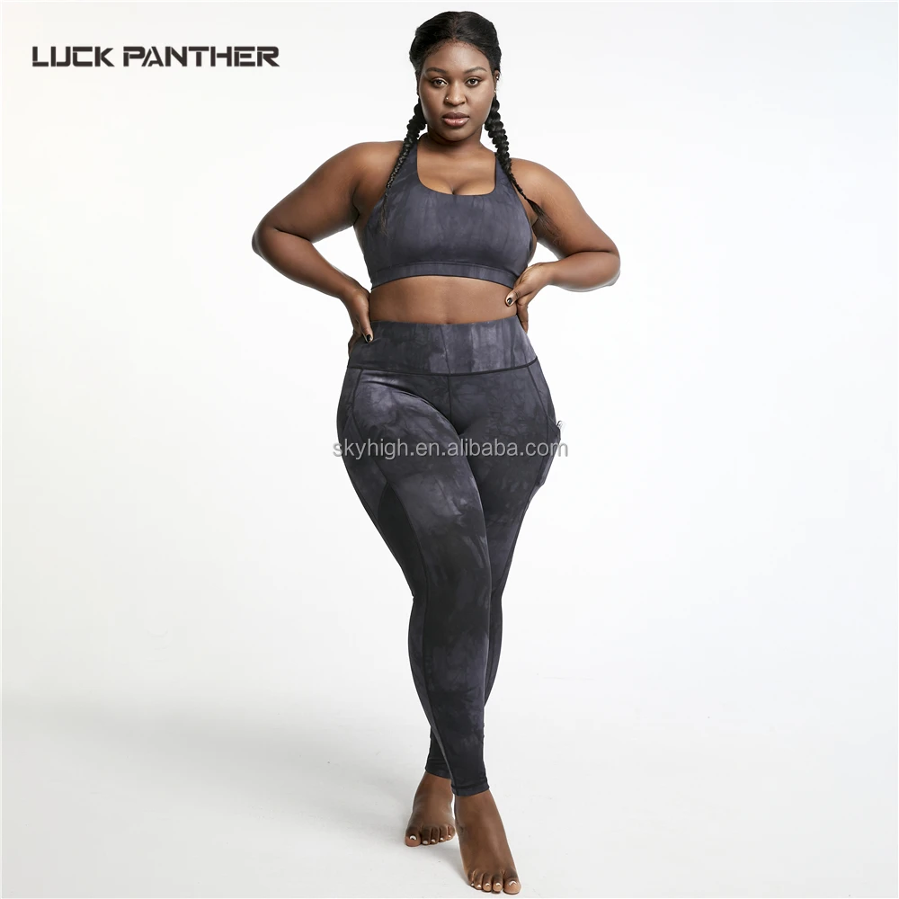 2022 New Plus Size Butt Lift Tie Dye Yoga Sets Women 2 Piece Sports
