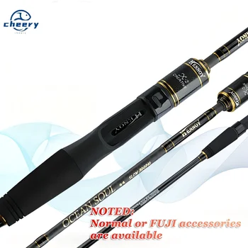 Bassmaster FUJI Parts Jig Rod Slow Jigging Fishing Rod Lure Carbon Fiber Casting Spinning Slow Pitch Jigging Fishing Rod – Metal Jig – view 2