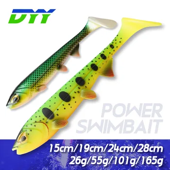 NOEBY Artificial Freshwater Soft Bait Pike Fishing Lure Shad Swim Baits – Soft Lure – view 2