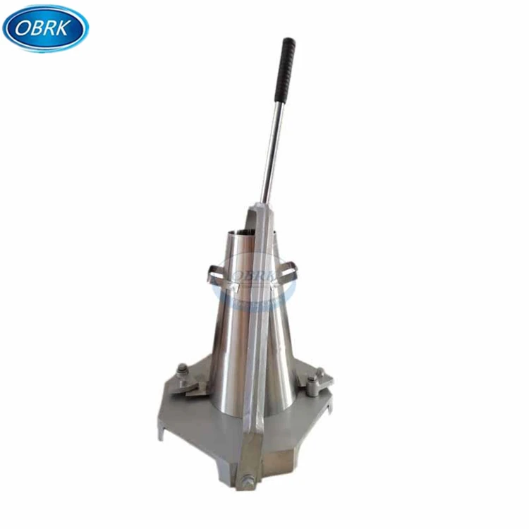 Stainless Steel Concrete Slump Cone Set Slump Cone Test Apparatus With Scoop (Punching Press)