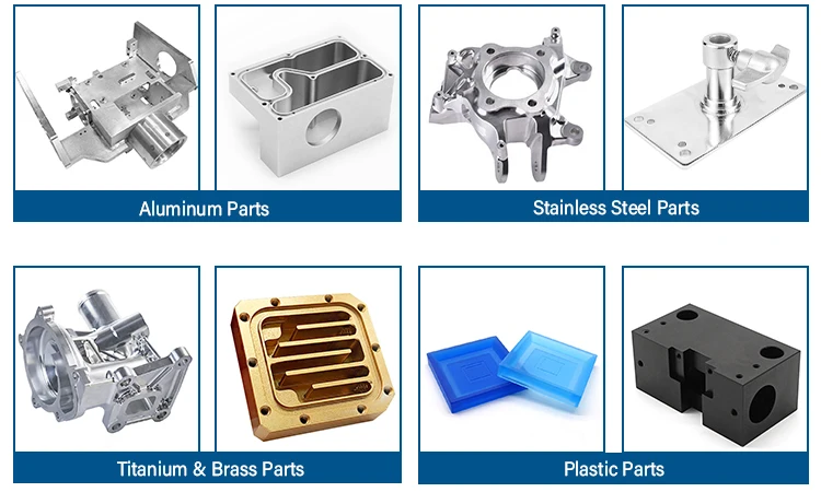 Precision CNC Turning Milling Parts with 100% Inspection ±0.002~±0.005mm Tolerance and Min Ra 0.1~3.2 Surface Finish