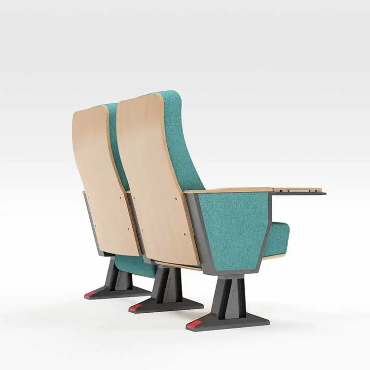 Furniture Lecture Room Conference Performance Church Chair Fabric Folding Movie Theater Seat Auditorium Hall Chair for Meetings
