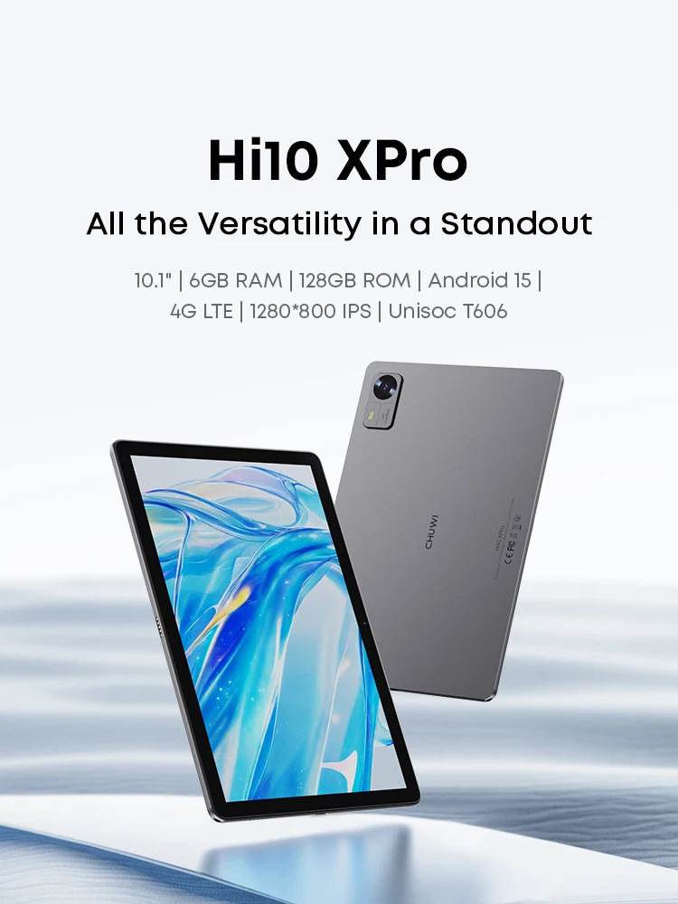 CHUWI Hi10 Xpro Tablet - 10.1 Inch, 4GB RAM, 128GB Storage