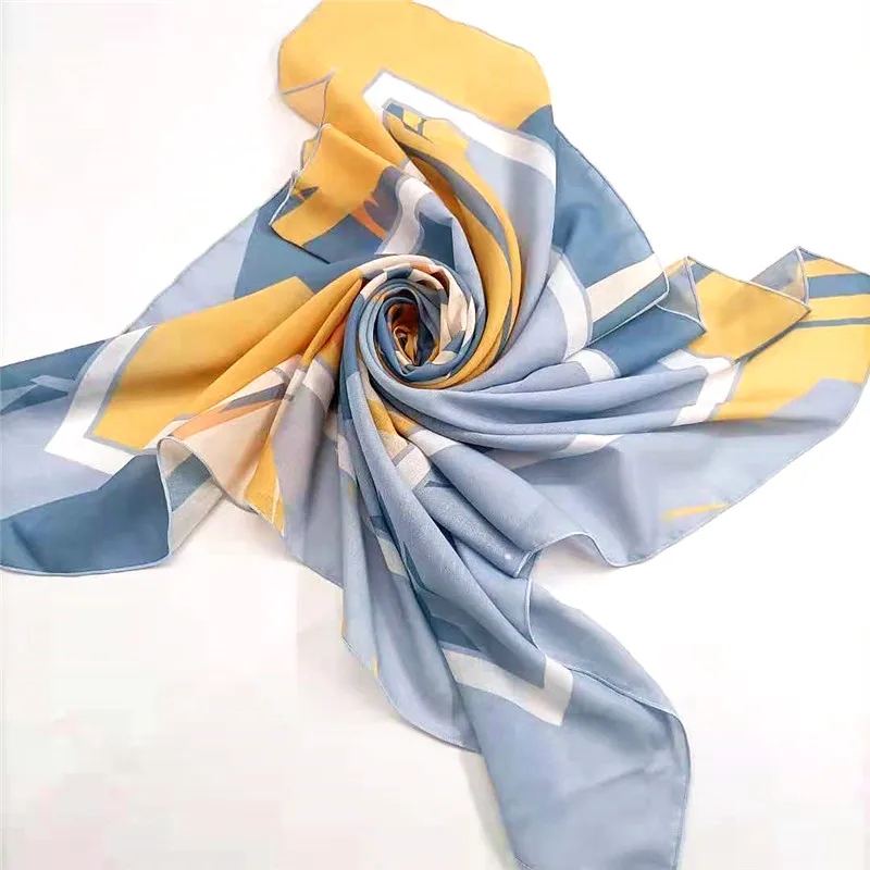 knee length dresses for ladies Clare Haggas Turf War Black and Gold Pheasant Medium Square Silk Scarf main image 1