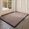 Rubber woven mat - gray