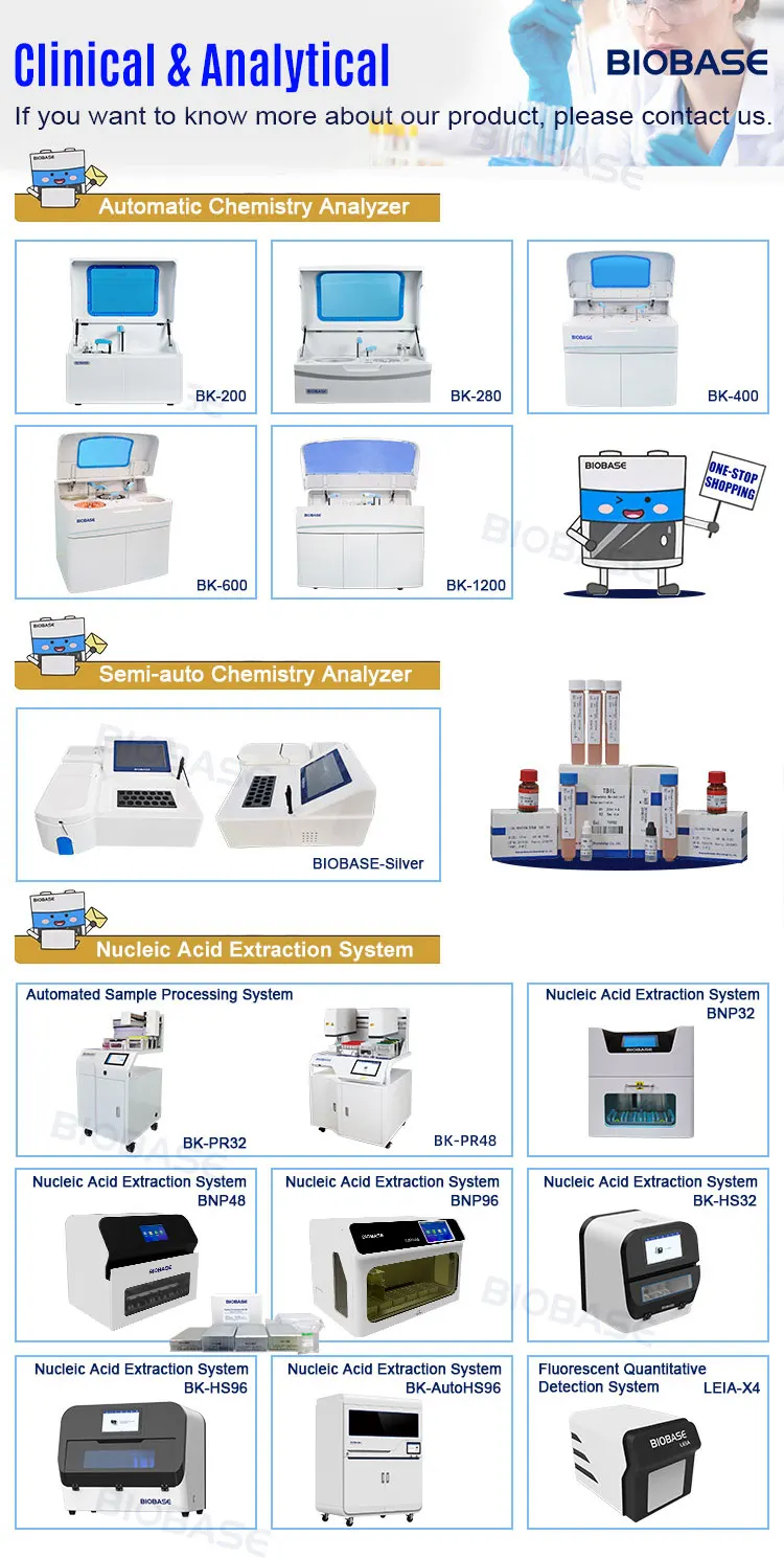 Biobase China Automated Sample Processing System 48samples/16min ...