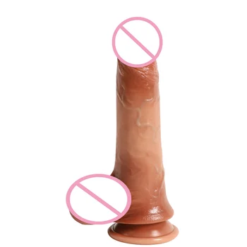 Europe's best-selling masturbation big penis rooster skin sliding Foreskin huge Dildos adult female masturbation