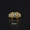 gold 1ct Zircon