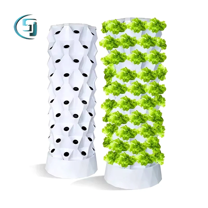 PVC hydroponic channel vertical aeroponic growing system indoor