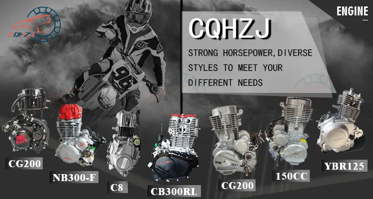 CQHZJ Wholesale Motorcycle AX100 Engine Machine for Suzuki AX100 Engine Assembly