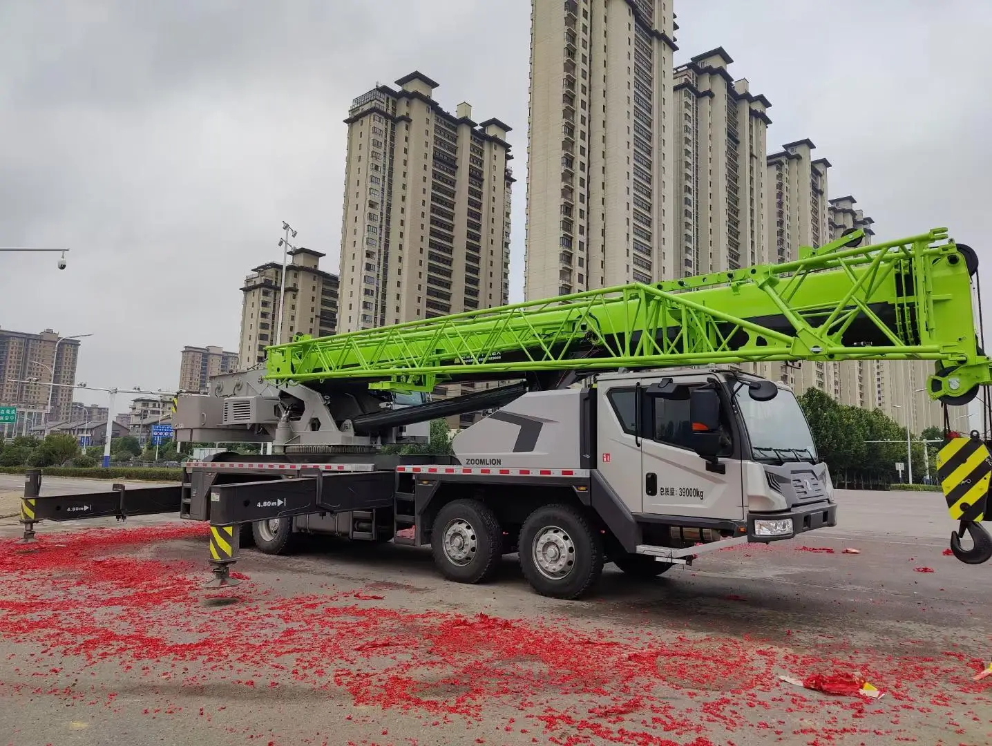 Zoomlion Ztc350h562 Car Crane - Revolutionizing The 35-ton Crane 