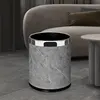 10L High-Grade Grey Marble with Silver Ring