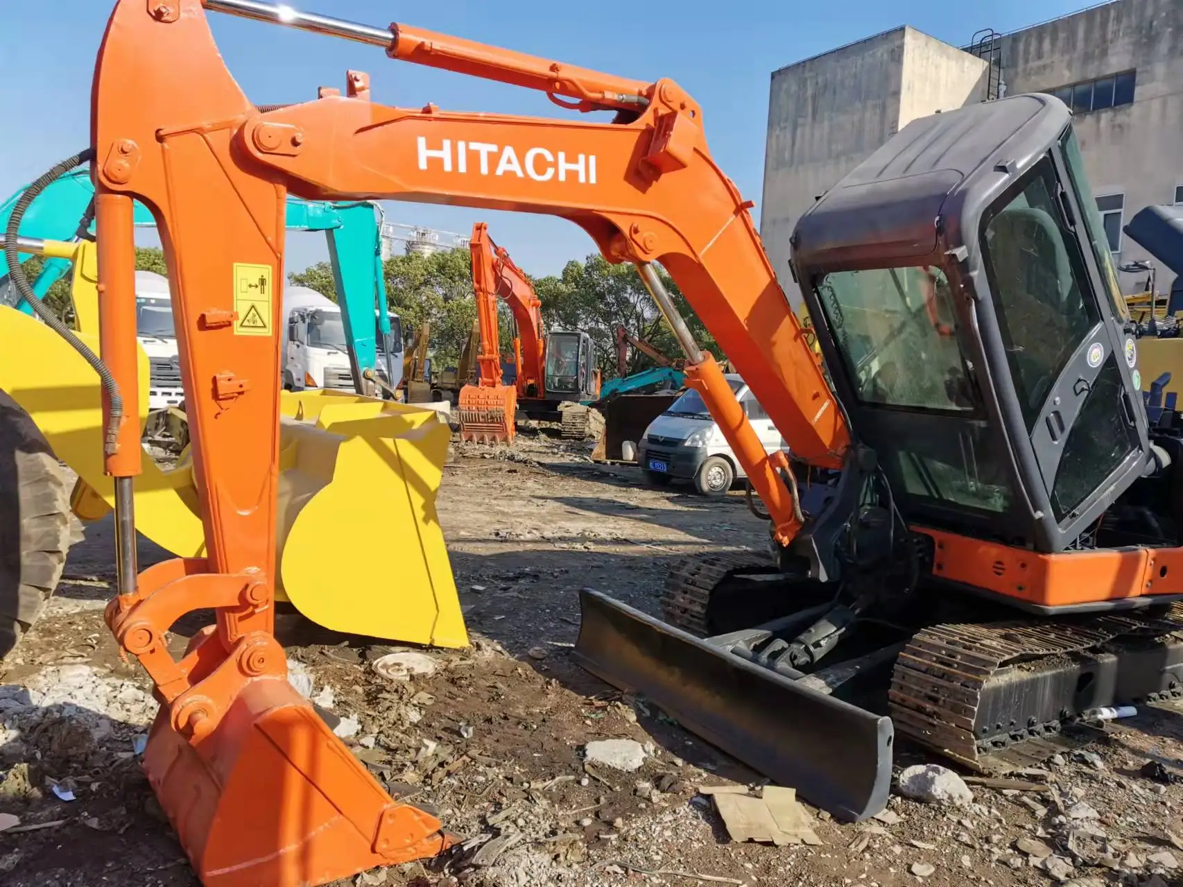 Used Hitachi ZX65USB Excavator /Japan ZX65 ZX50 ZX55 ZX70