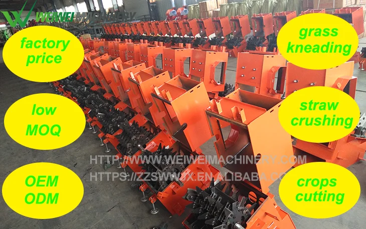 
Машина для переработки корма Weiwei 9ZF400-24B, машина для резки травы, измельчитель, корм для силоса для животных 