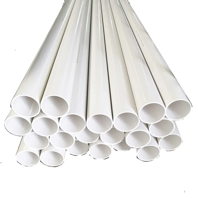 110mm 160mm 200mm tubes pvc pipes for water plumbing