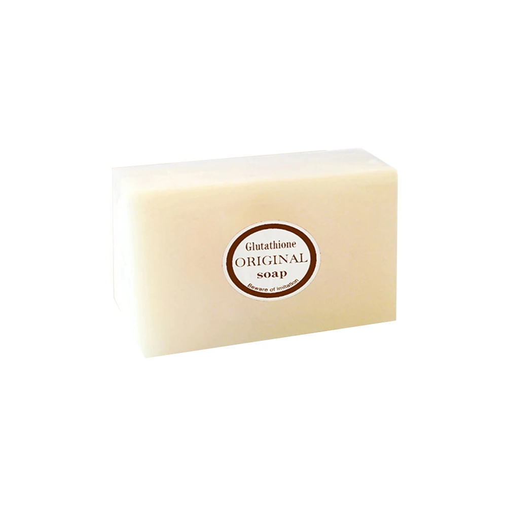 glutathione original soap OEM Custom Logo Skin Whitening Reducing Skin Pigmentation Like Freckles Age Marks Acne Spots NUWHITE S-Acetyl Glutathione + Pieces:60capsules 50mg كريم يعيد نضارة البشرة