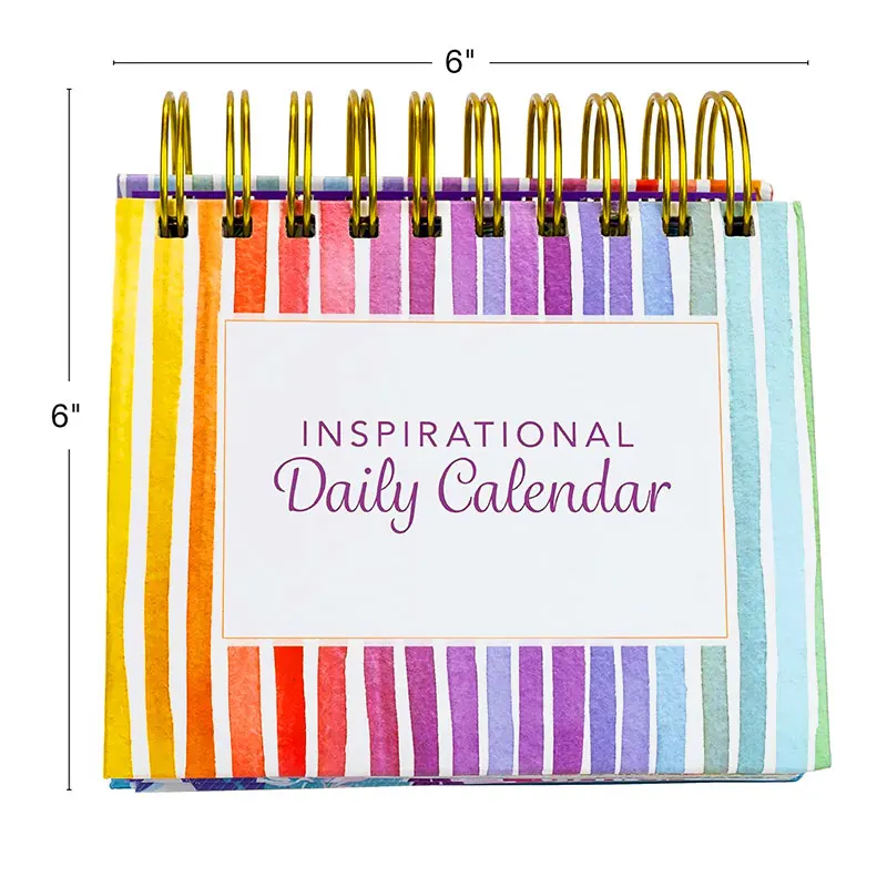 2023 индивидуальная печать, 365 дней на странице, креативный миниатюрный ежедневный Настольный календарь