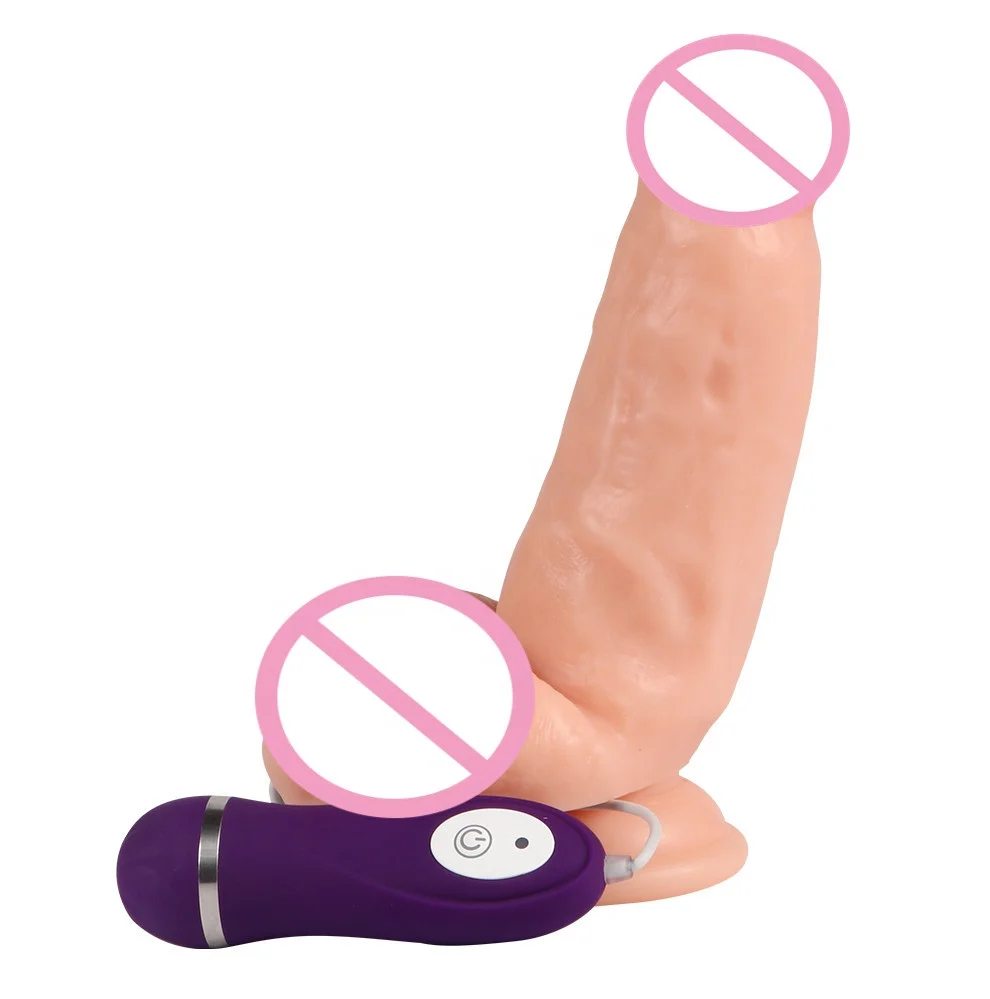XISE Tough Guy Realistic PVC Vibrating Dildo Medium Size Dildo in Customizable Color Vibrator Dildo Sex Toy for Women Adult