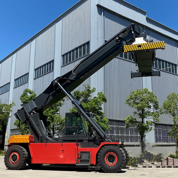 Container Reach Stacker 45000kg Container Handler Work at the Port Container Crane for Sale
