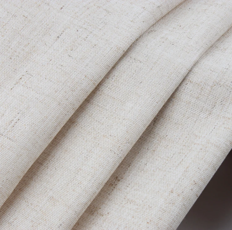 Breathable Linen Cotton Blended Fabric for Apparel OEM/ODM Wholesale