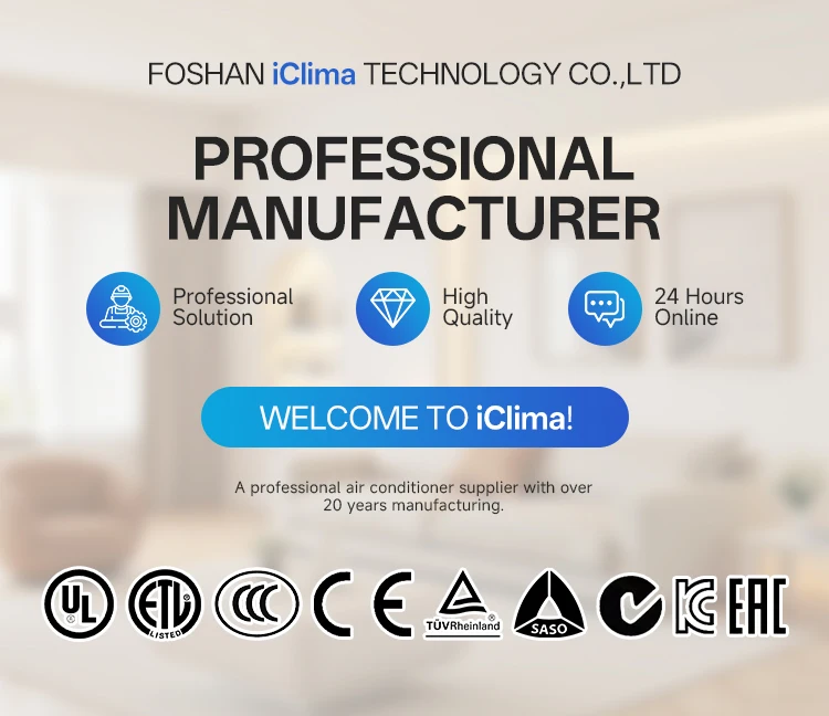Fan Coil Unit, ICLIMA, R32, Inverter - detail 2
