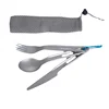 Ensemble de couverts en argent + sac en filet