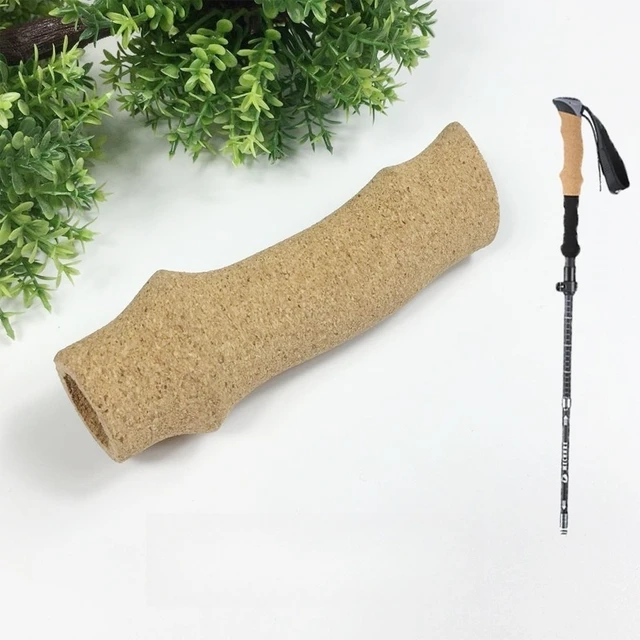 Resilient Non-slip Cork Handles For Climbing Stick And Skiing Stick Walking Stick