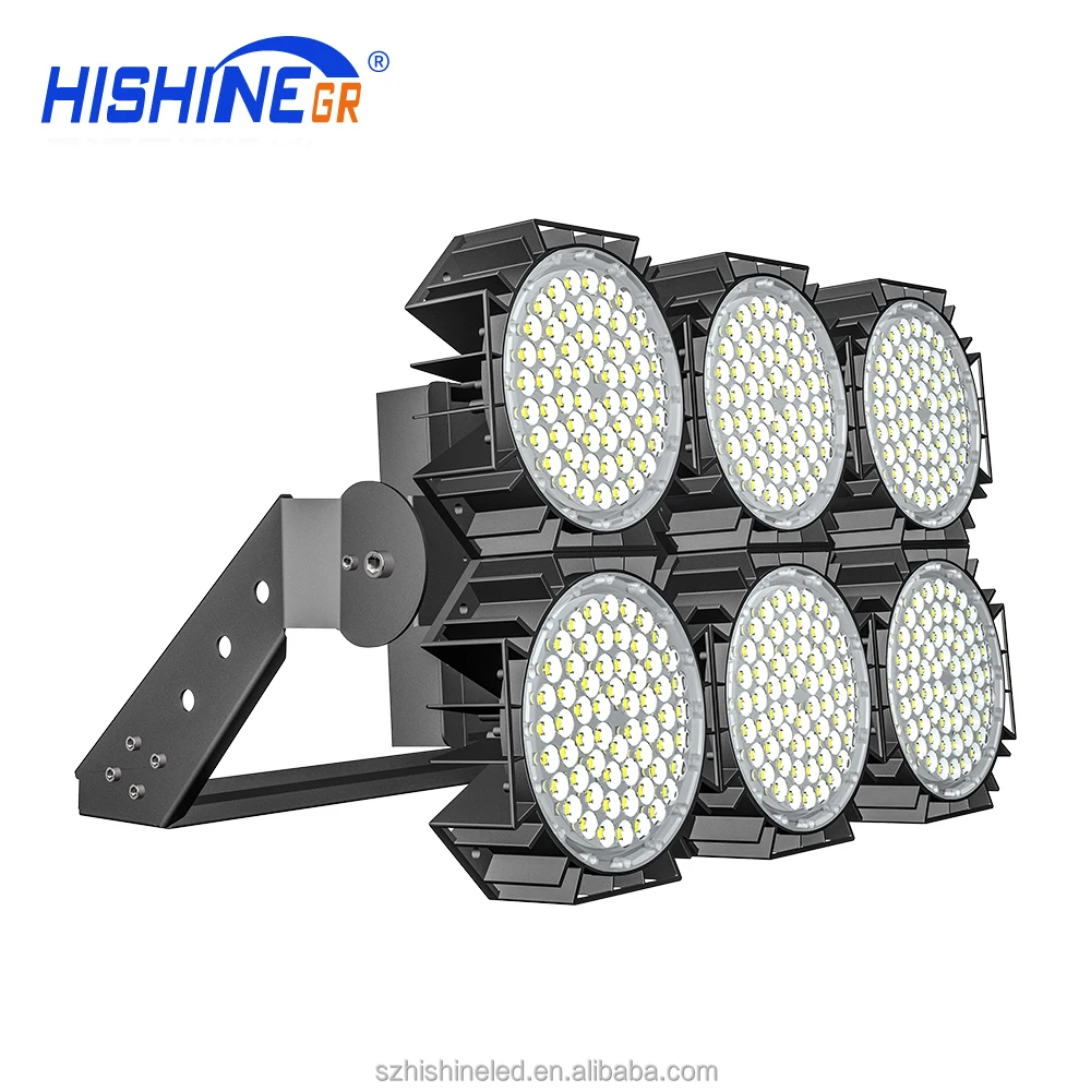 1300 Watt High Lumen Outdoor LED Floodlight IP66 Waterproof Ideal for Stadium, Football & Soccer Court, Arena Lighting