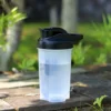 Cuerpo de vaso negro transparente