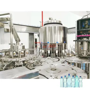 3000BPH 500ml automatic 3 in 1  rinsing filling capping monoblock water bottling machine water filling machine