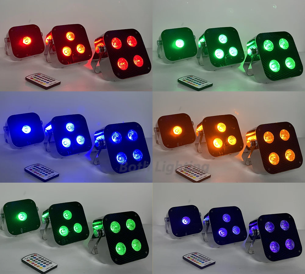 New Product Rf Mini Uplight For Wedding Dj Event Light Freedom Par Led