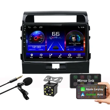 Navigation Car Audio Stereo Android System Radio For Toyota Land Cruiser Lc200 2007 2008 2009 2010 2011 2012 2013 2014 2015