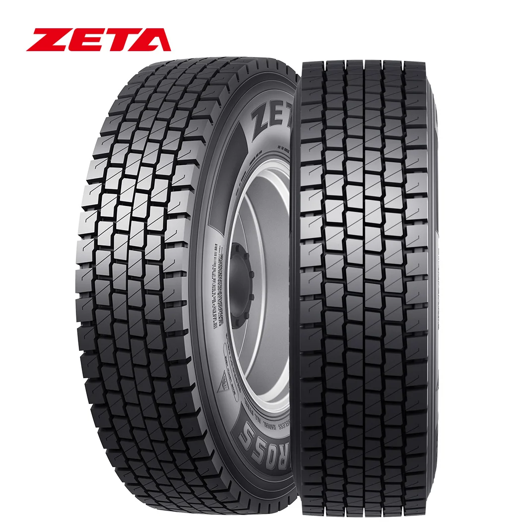 ZETA Brand Truck Bus Tire All Steel Trailer Drive Steer Tyre TBR 