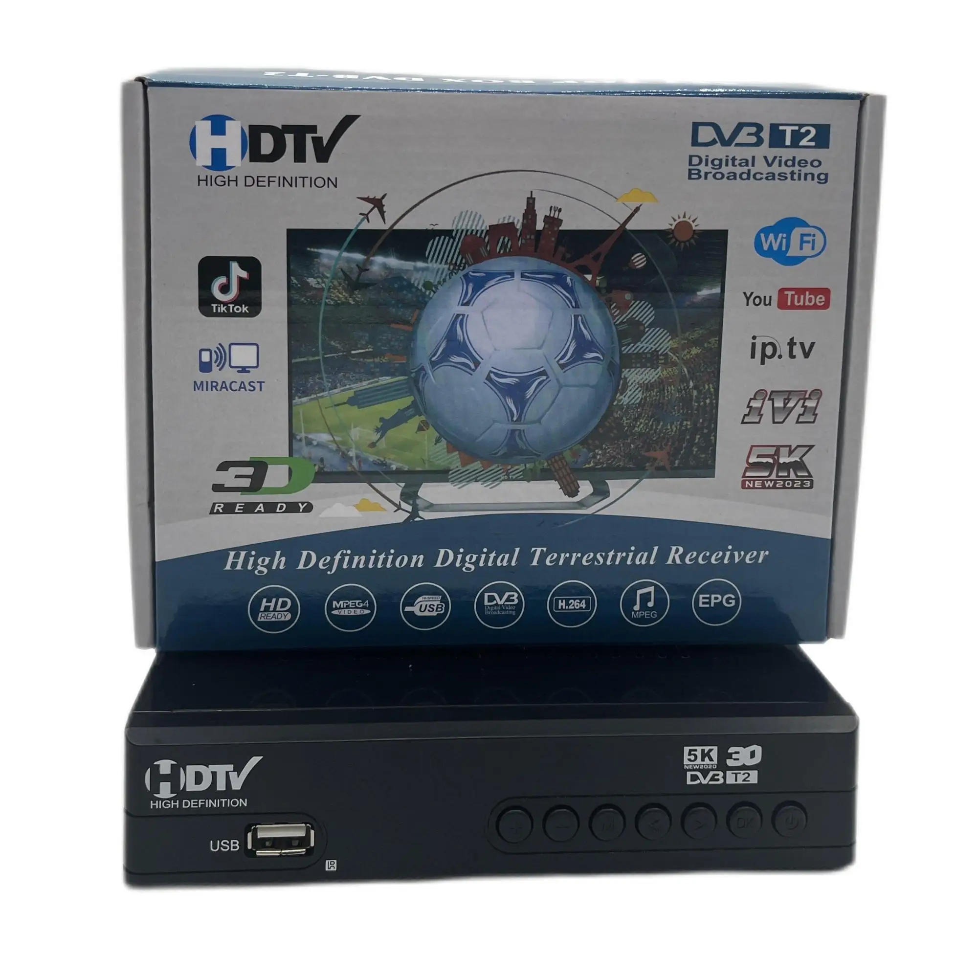 Hot Sale Indonesia Fta Tv Decoder Stb Hd Digital Receiver Dvb T2 Tv Box