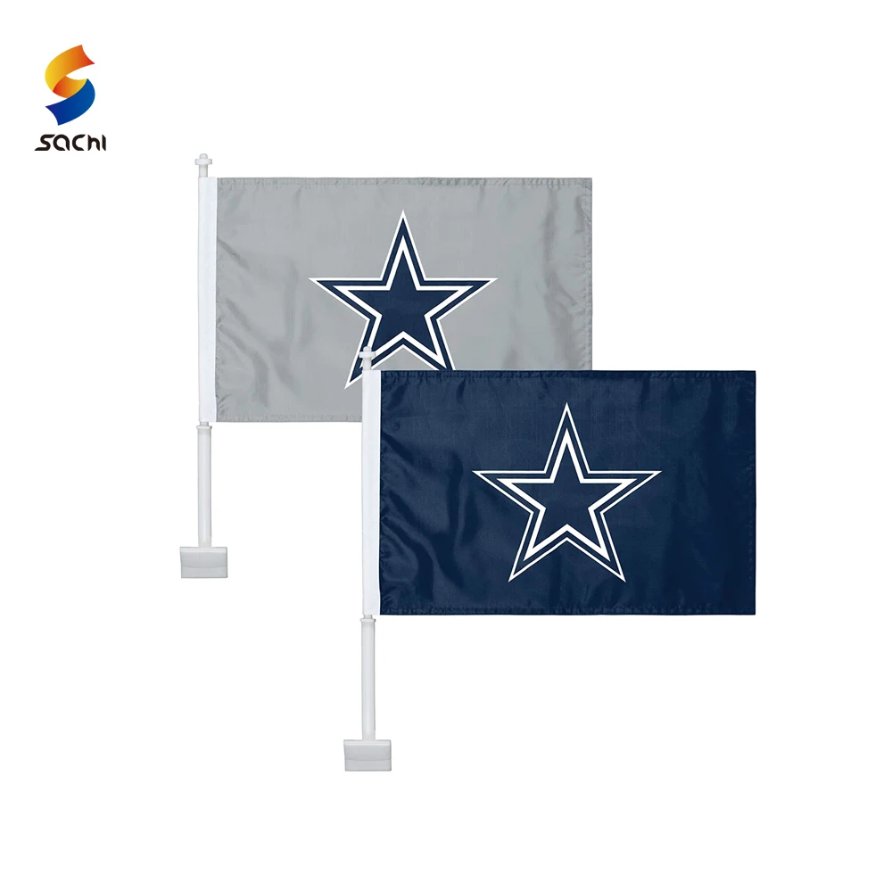 Wholesale Sublimation Dallas Cowboys Car Flags Buy Dallas Cowboys Car