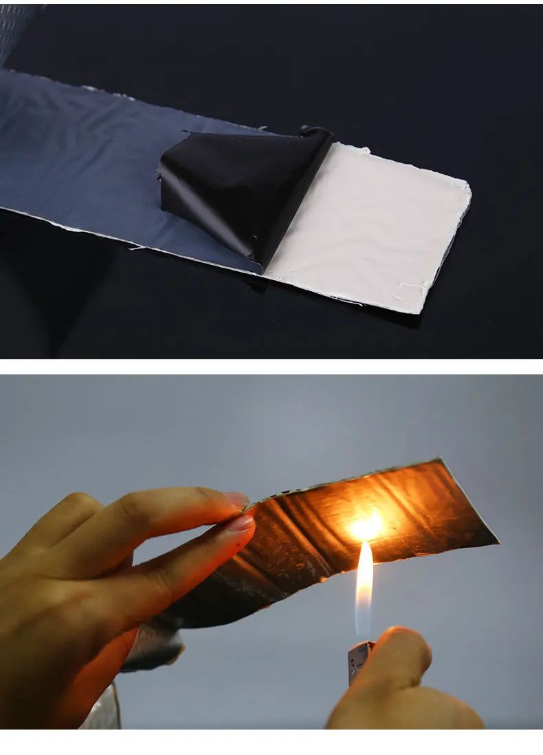 Aluminum Foil Waterproof Tape for Roof Road Sealing Aluminium Foil Sealant  Waterproof Rubber Bitumen Self Adhesive Butyl Tape