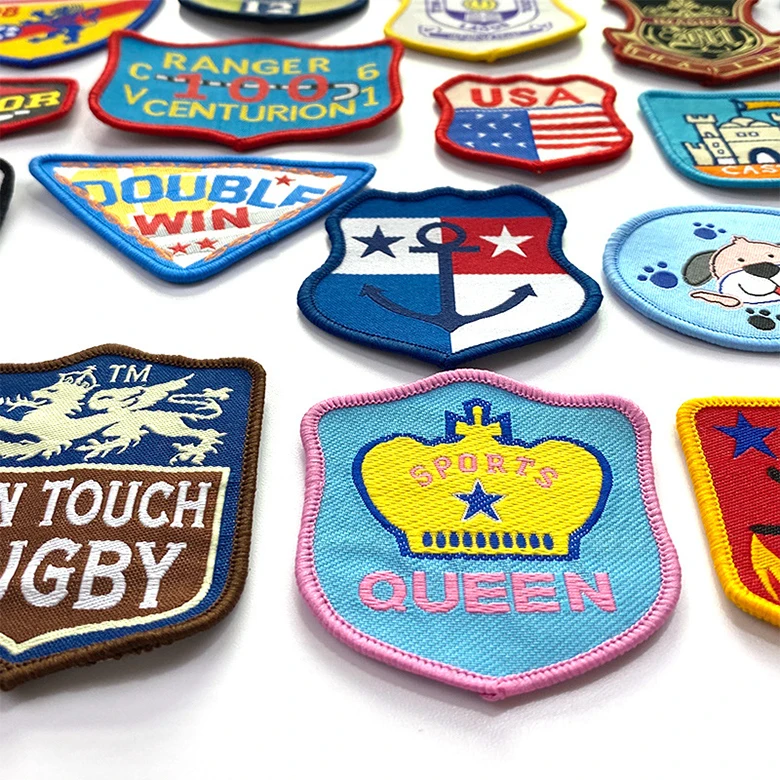 China Manufacturer Shield Shapes Shoulder Emblem For Clothing Brand Buy Shoulder Patch