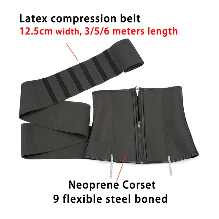 Belly Stomach Tummy Wrap Belt Girdle 