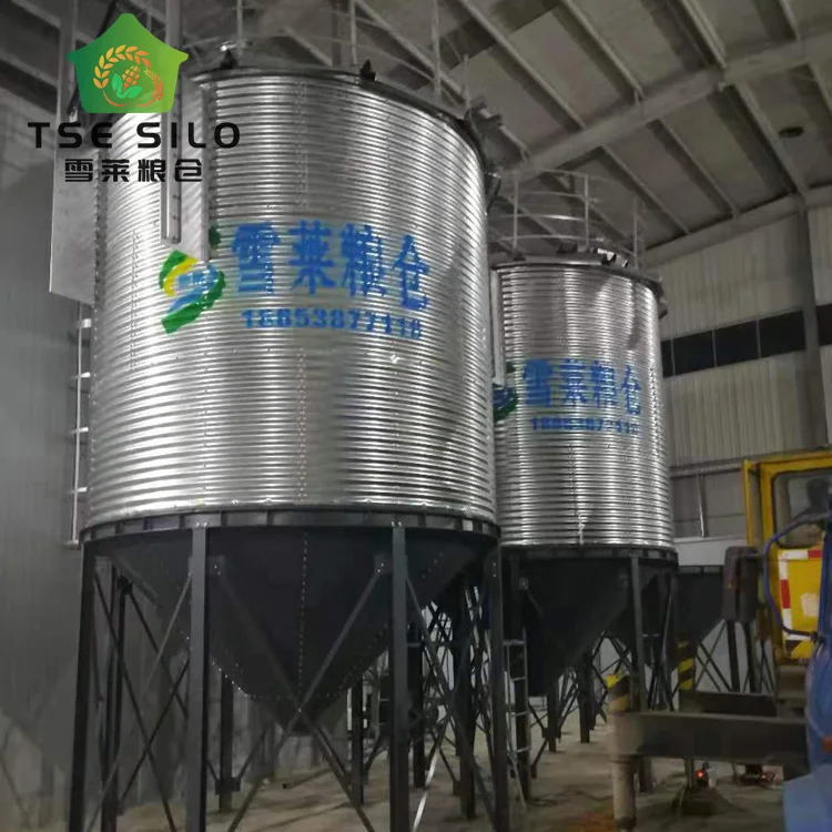 Small Grain Steel Silo,3t/5t/10t/15t Small Silo,poultry Silo for Sale