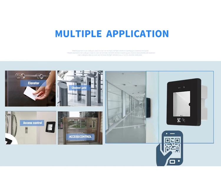 1D 2D QR Code R35 bar code scanner wireless barcode scanner reader QR code access controller