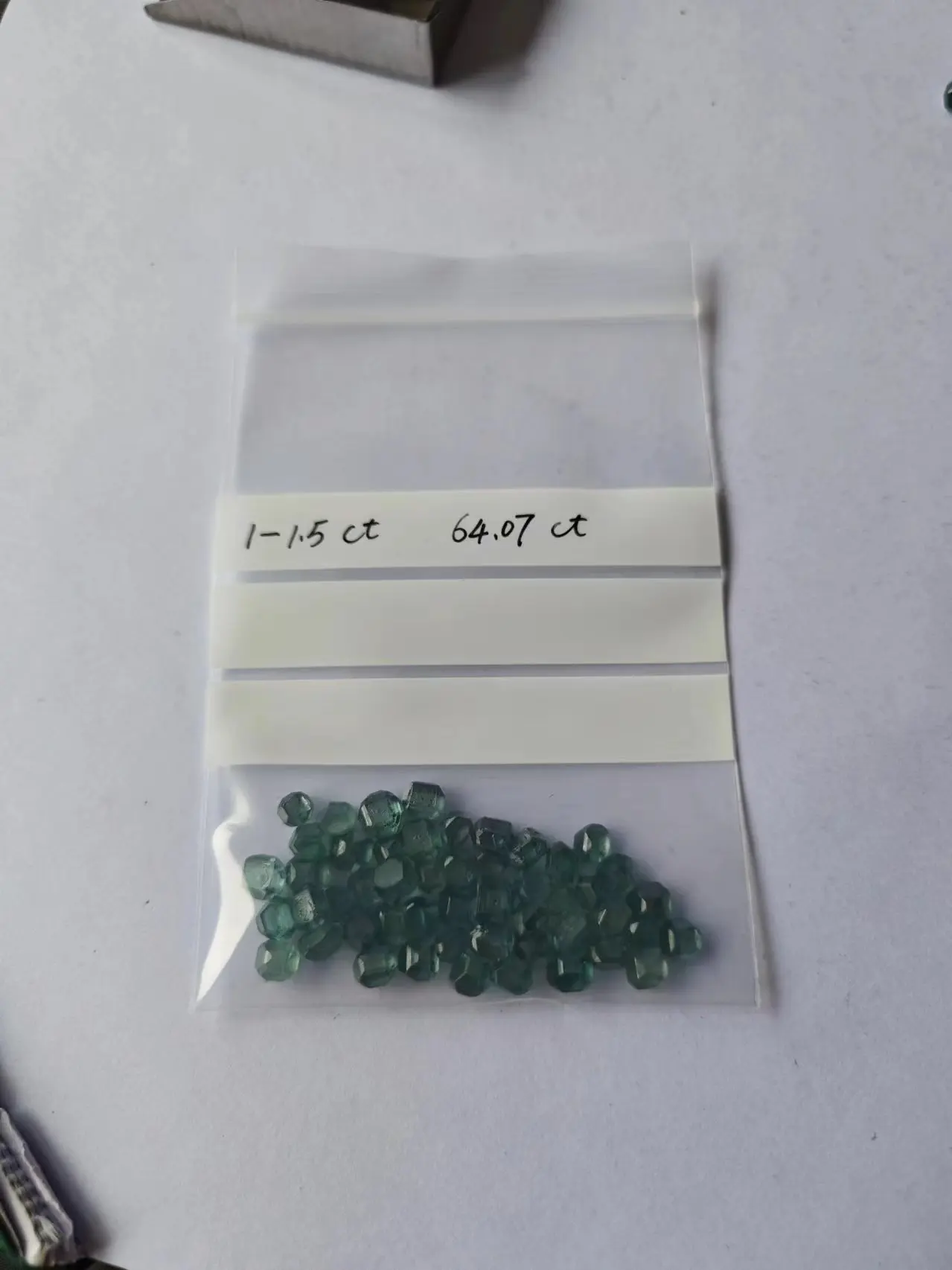 Diamant Brut Bleu Naturel 1,36 Carats - Non Taillé, Fancy Light - Origine Afrique Du Sud
