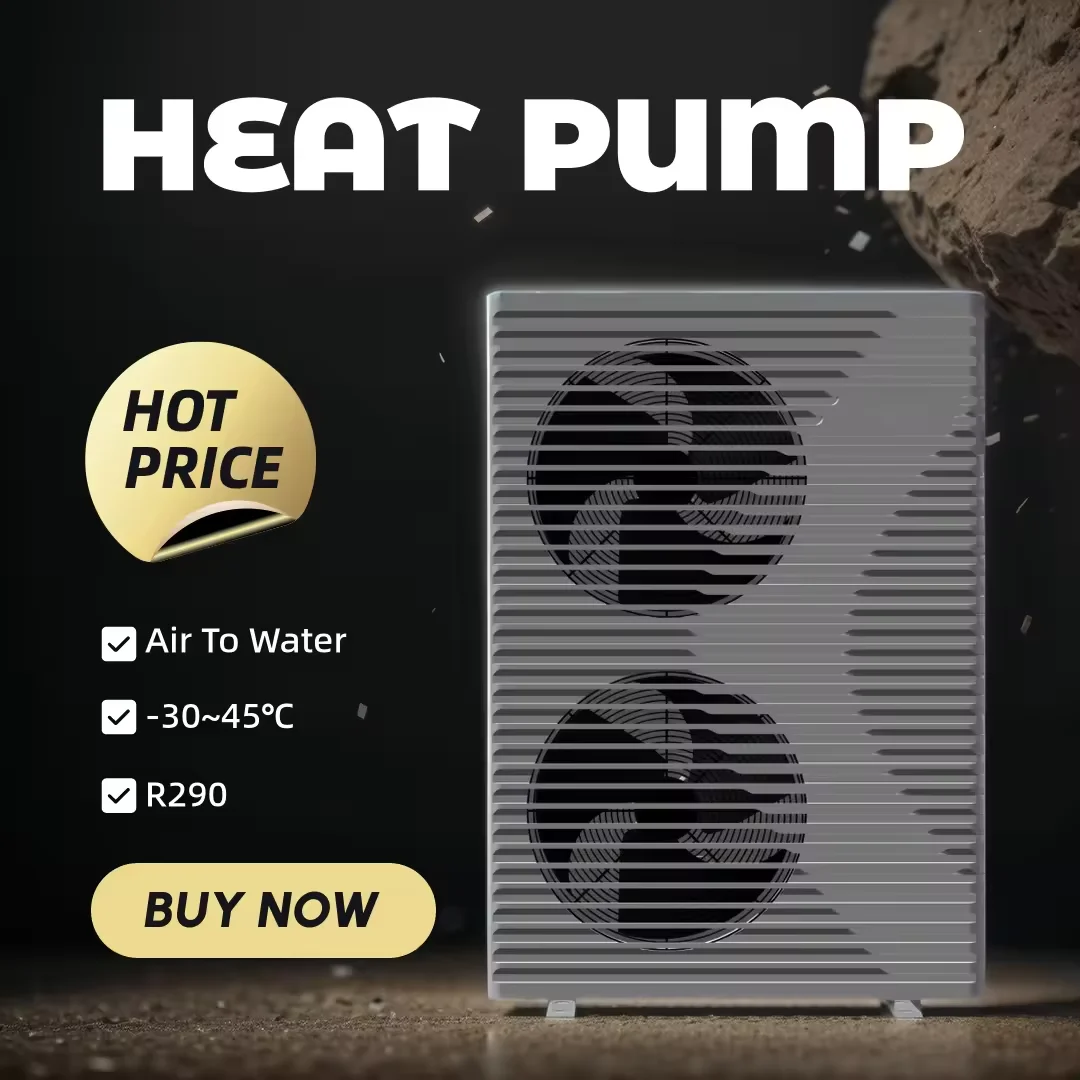 Air Source Heat Pump, EVI, Inverter, 25C, DHW - detail 14