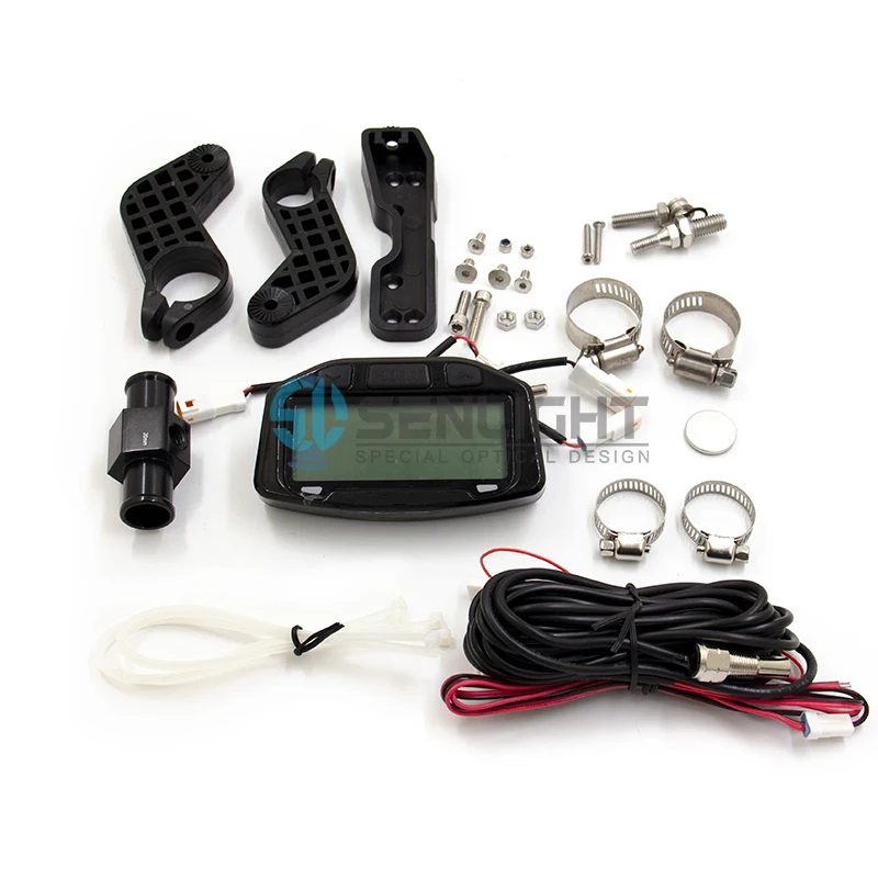 Trail Tech 752-119 Black Digital Speedometer Gauge Kit