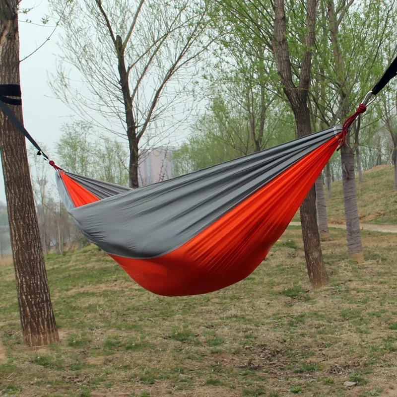 Durable Nylon Hammock Tensile Strength Wear Resistance Hammock Portable ...