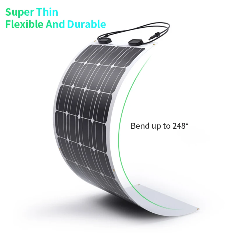 XC Solar  Folding Flexible Solar Panel 100w 120w 150w 180w 200w 250w 300w 400w Thin Film Flexible Roofing Solar Panel