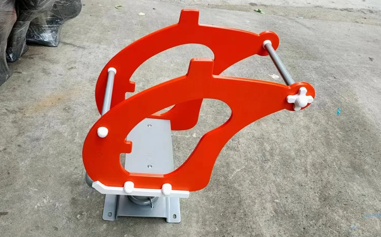 Cheap Custom PE Board Children's Rocking Horse Outdoor Park Children's Spring Rider Preschool Play Equipment
