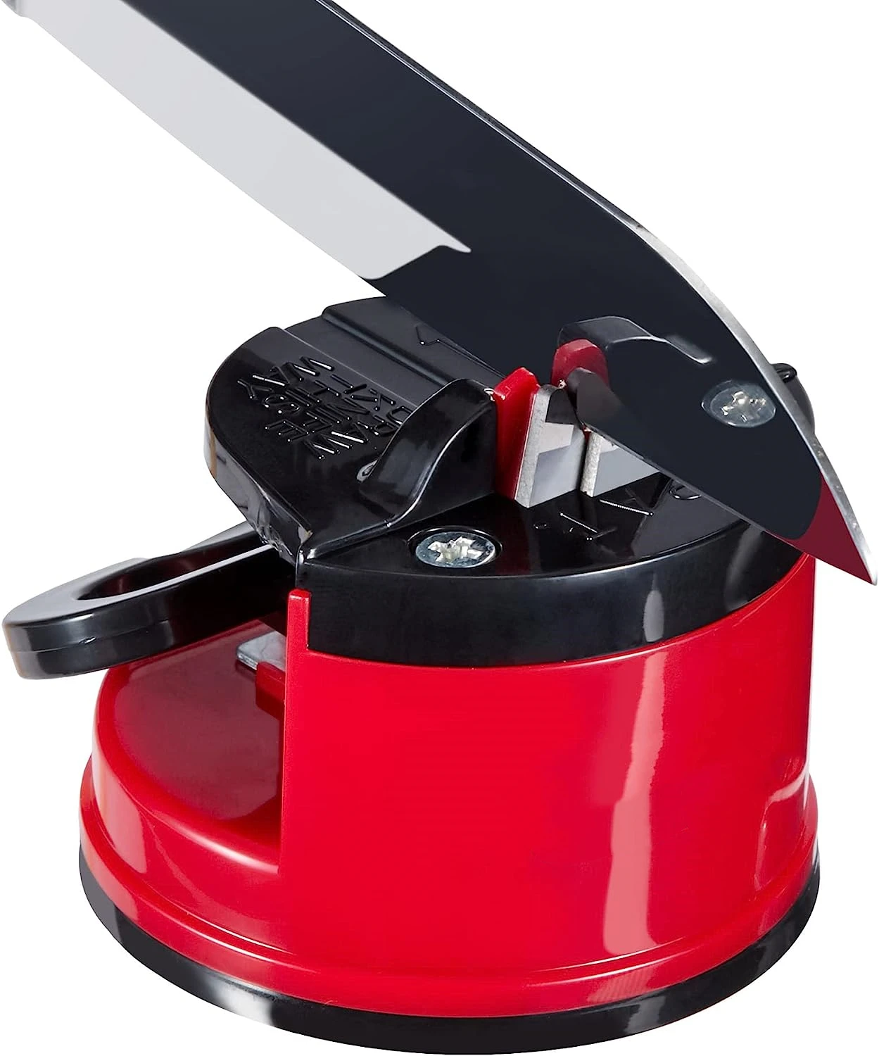 PEXMIENTAS Easy Safe Kitchen Whetstone With Suction Pad Kitchen Round Mini Knife Sharpeners Sharpening Machine