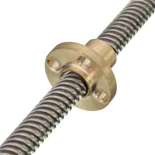 High Precision Customizable Lead Screw with Nut 45# Steel Lifting Body 1200mm T8 4 Pitch 2 10 Starts Lead