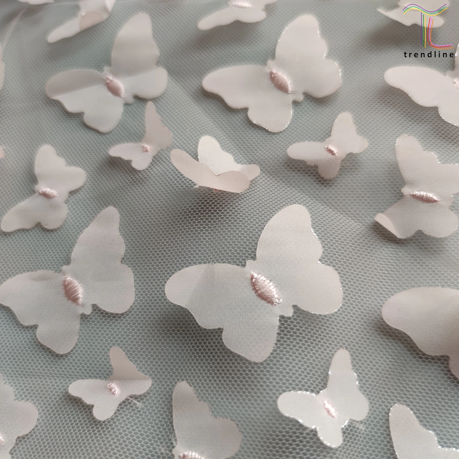 Flying Butterfly Laser Cut Chiffon Mesh 3d Lace Fabric Buy 3d Lace